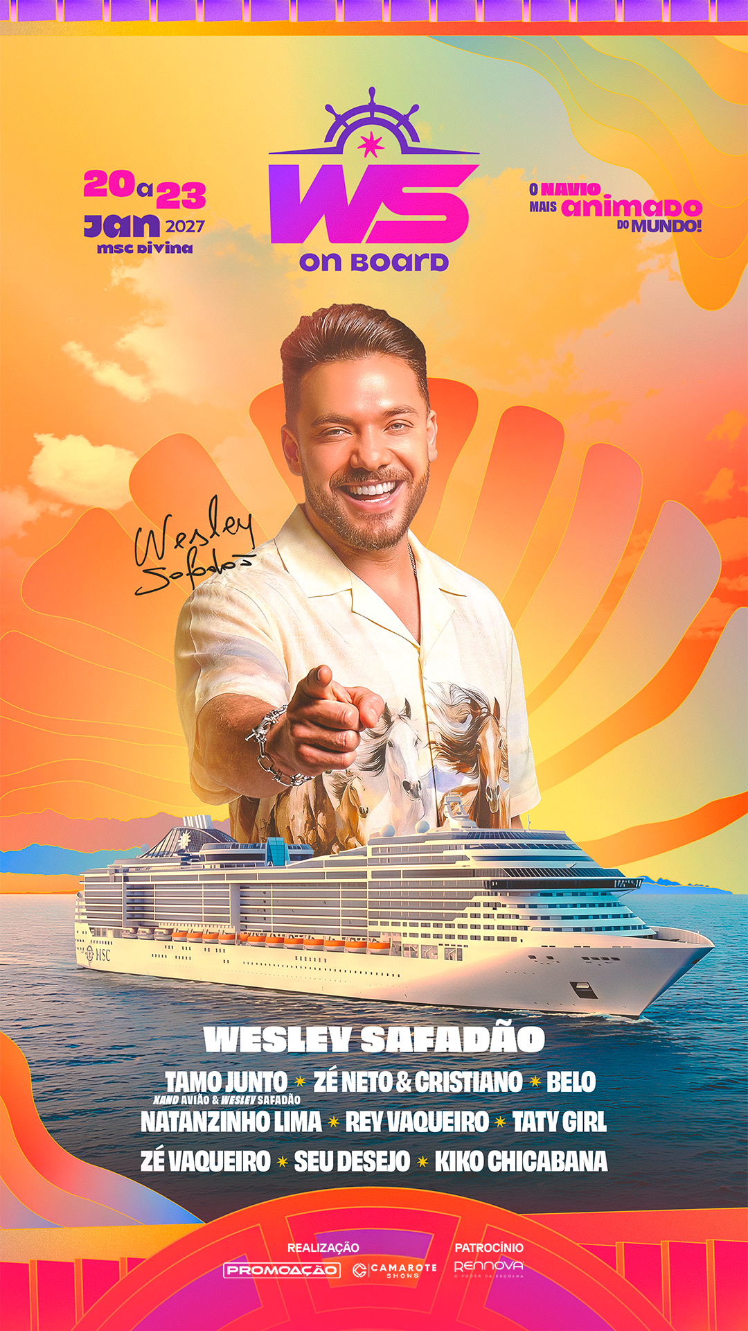 WS on Board — Wesley Safadão